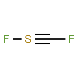 ChemSpider 2D Image | Fluoro(fluoro-lambda~4~-sulfanylidyne)methane | CF2S