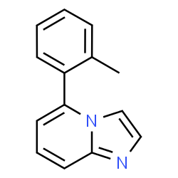 ChemSpider 2D Image | 5-(2-Methylphenyl)imidazo[1,2-a]pyridine | C14H12N2