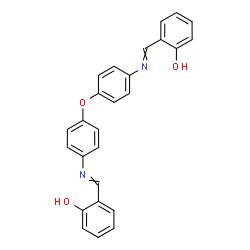 ChemSpider 2D Image | 2,2'-[Oxybis(4,1-phenylenenitrilomethylylidene)]diphenol | C26H20N2O3