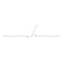 ChemSpider 2D Image | 1,2-Diheptadecanoyl-sn-glycero-3-PC | C42H84NO8P