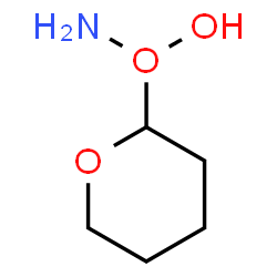 ChemSpider 2D Image | 2-[amino(hydroxy)-$l^{3}-oxidanyl]tetrahydropyran | C5H12NO3