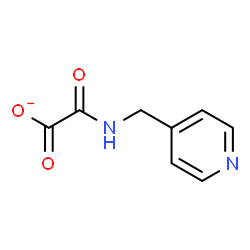 ChemSpider 2D Image | Oxo[(4-pyridinylmethyl)amino]acetate | C8H7N2O3