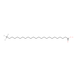 ChemSpider 2D Image | Lignoceric Acid-d3 | C24H45D3O2