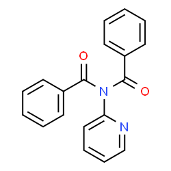ChemSpider 2D Image | N-Benzoyl-N-(2-pyridinyl)benzamide | C19H14N2O2