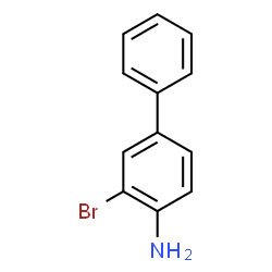 ChemSpider 2D Image | 3-Bromo-4-biphenylamine | C12H10BrN