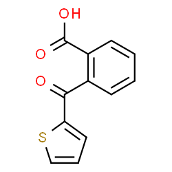 ChemSpider 2D Image | 2-(2-Thienylcarbonyl)benzoic acid | C12H8O3S