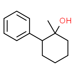 ChemSpider 2D Image | 1-Methyl-2-phenylcyclohexanol | C13H18O
