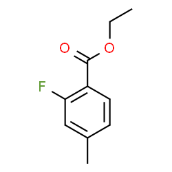 ChemSpider 2D Image | Ethyl 2-fluoro-4-methylbenzoate | C10H11FO2