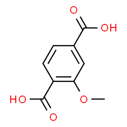 ChemSpider 2D Image | 2-Methoxyterephthalic acid | C9H8O5