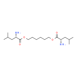 ChemSpider 2D Image | 1,6-Hexanediyl (2S,2'S)bis(2-amino-4-methylpentanoate) | C18H36N2O4