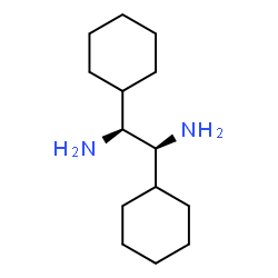 ChemSpider 2D Image | (1S,2S)-1,2-Dicyclohexyl-1,2-ethanediamine | C14H28N2