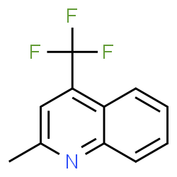 ChemSpider 2D Image | 2-Methyl-4-(trifluoromethyl)quinoline | C11H8F3N