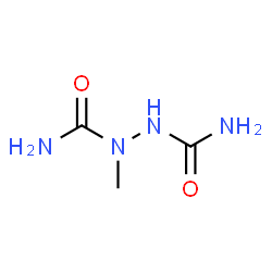 ChemSpider 2D Image | Biurea, 3-methyl- | C3H8N4O2