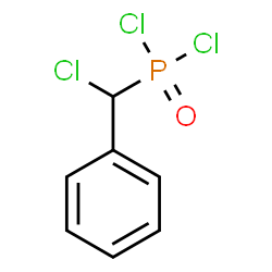 ChemSpider 2D Image | [Chloro(phenyl)methyl]phosphonic dichloride | C7H6Cl3OP