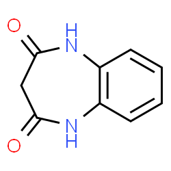 ChemSpider 2D Image | 1H-1,5-Benzodiazepine-2,4(3H,5H)-dione | C9H8N2O2