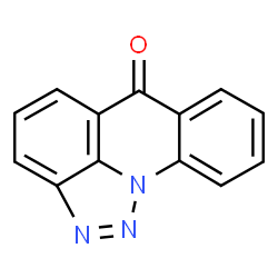 ChemSpider 2D Image | 6H-(1,2,3)Triazolo(4,5,1-de)acridin-6-one | C13H7N3O
