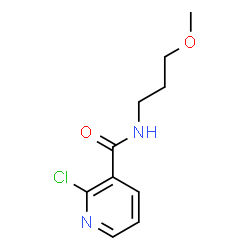 ChemSpider 2D Image | 2-Chloro-N-(3-methoxypropyl)nicotinamide | C10H13ClN2O2