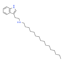 ChemSpider 2D Image | N-[2-(1H-Indol-3-yl)ethyl]-1-hexadecanamine | C26H44N2
