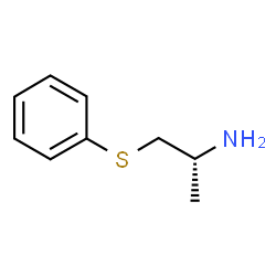ChemSpider 2D Image | (2R)-1-(Phenylsulfanyl)-2-propanamine | C9H13NS