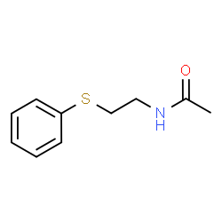 ChemSpider 2D Image | N-[2-(Phenylsulfanyl)ethyl]acetamide | C10H13NOS