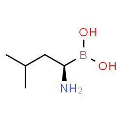 ChemSpider 2D Image | leucine boronic acid | C5H14BNO2