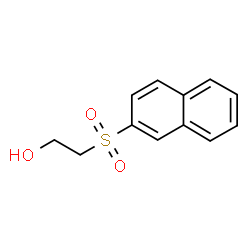 ChemSpider 2D Image | 2-(2-Naphthylsulfonyl)ethanol | C12H12O3S