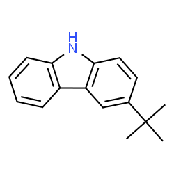 ChemSpider 2D Image | 3-TERT-BUTYL-9H-CARBAZOLE | C16H17N