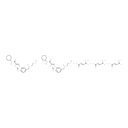 ChemSpider 2D Image | N-Cyclohexyl-6-{[(2-methoxyethyl)(methyl)amino]methyl}-N-methyl[1,3]thiazolo[3,2-a]benzimidazole-2-carboxamide (2E)-2-butenedioate (2:3) | C56H72N8O16S2