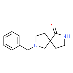 ChemSpider 2D Image | 7-Benzyl-2,7-diazaspiro[4.4]nonan-1-one | C14H18N2O
