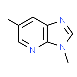 ChemSpider 2D Image | 6-iodo-3-methylimidazo[4,5-b]pyridine | C7H6IN3