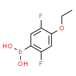 ChemSpider 2D Image | 4-ethoxy-2,5-difluorophenylboronic acid | C8H9BF2O3