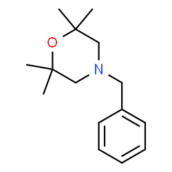 ChemSpider 2D Image | 4-Benzyl-2,2,6,6-tetramethylmorpholine | C15H23NO