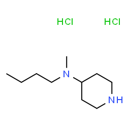 ChemSpider 2D Image | N-Butyl-N-methyl-4-piperidinamine dihydrochloride | C10H24Cl2N2