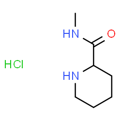 ChemSpider 2D Image | N-methylpiperidine-2-carboxamide hydrochloride | C7H15ClN2O