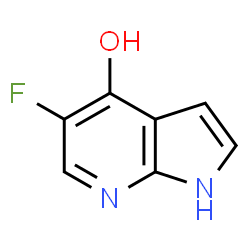 ChemSpider 2D Image | 5-Fluoro-1H-pyrrolo[2,3-b]pyridin-4-ol | C7H5FN2O
