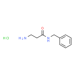 ChemSpider 2D Image | 3-Amino-N-benzylpropanamide hydrochloride | C10H15ClN2O