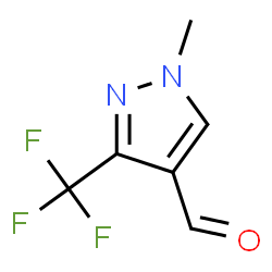 ChemSpider 2D Image | 1-Methyl-3-(trifluoromethyl)pyrazole-4-carbaldehyde | C6H5F3N2O