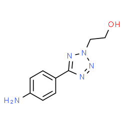 ChemSpider 2D Image | 2-[5-(4-Aminophenyl)-2H-tetrazol-2-yl]ethanol | C9H11N5O