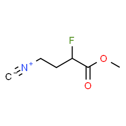 ChemSpider 2D Image | Methyl 2-fluoro-4-isocyanobutanoate | C6H8FNO2