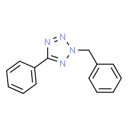 ChemSpider 2D Image | 2-Benzyl-5-phenyl-2H-tetrazole | C14H12N4