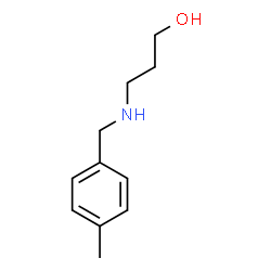 ChemSpider 2D Image | 3-[(4-Methylbenzyl)amino]-1-propanol | C11H17NO