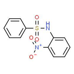 ChemSpider 2D Image | N-(2-Nitrophenyl)benzenesulfonamide | C12H10N2O4S