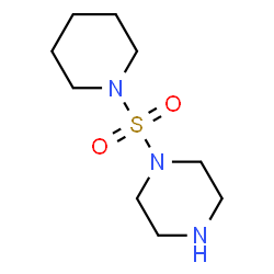 ChemSpider 2D Image | 1-(1-Piperidinylsulfonyl)piperazine | C9H19N3O2S