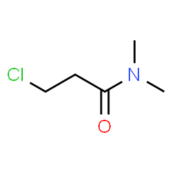 ChemSpider 2D Image | 3-Chloro-N,N-dimethylpropanamide | C5H10ClNO