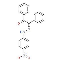 ChemSpider 2D Image | 2-[(4-Nitrophenyl)hydrazono]-1,2-diphenylethanone | C20H15N3O3