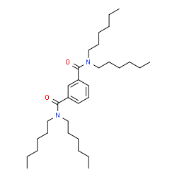 ChemSpider 2D Image | N,N,N',N'-Tetrahexylisophthalamide | C32H56N2O2