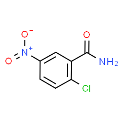 ChemSpider 2D Image | 2-Chloro-5-nitrobenzamide | C7H5ClN2O3