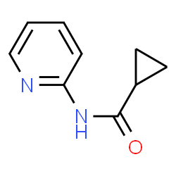 ChemSpider 2D Image | N-(2-Pyridinyl)cyclopropanecarboxamide | C9H10N2O
