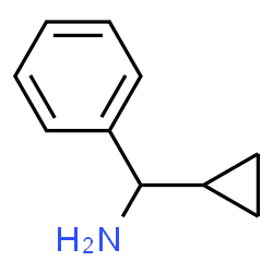 ChemSpider 2D Image | Cyclopropyl(phenyl)methanamine | C10H13N