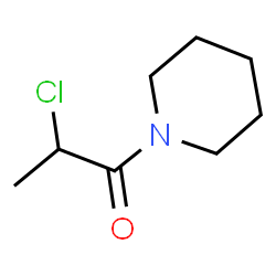 ChemSpider 2D Image | 2-Chloro-1-(1-piperidinyl)-1-propanone | C8H14ClNO